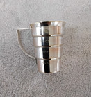 Vintage 1930 s Art Deco Silver Plated Napier  Cocktail Shaker  Companion Jigger