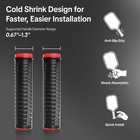2-pack Cold Shrink Grip Sleeve For Baseball Bat  8 7 -10 6  Expansion Non-sli   
