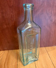 Antique Rush   s Sarsaparilla Aqua Hand-blown Embossed Medicine Bottle C1880s 9   