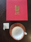 Queen Elizabeth Ii 60th Diamond Jubilee Teacup And Saucer By Royal Collection Tr
