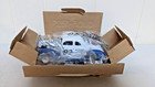 1940 Ertl Ford Coupe Race Car   Trailer Coin Bank w Original Box 1995 Nib