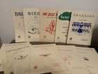 Vtg Lot Of Sheet Music  Art Publications Society And More  20   s-50   s