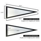Wood Pennant Frame