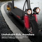 48v 1200w Electric Scooter For Adult 11 off Road Fat Tires Fast Speed Usa Max X6