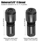 2pcs Angle Grinder To Die Grinder Adapter  Carbon Steel Heavy Duty 5 8-11  Ar   