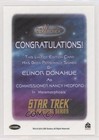 2017 Rittenhouse Women Of Star Trek 50th Anniversary Elinor Donahue Auto 0pm