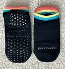 2 Pairs New Pure Barre Tavi Grip Yoga Socks Size S