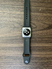 Apple Watch Series 3 38mm Space Gray Aluminum Case With Black Sport Band  gps 