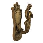 5  Antiqued Brass Mermaid Coat Hanger