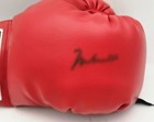 Muhammad Ali Signed Red Boxing Glove Beckett Bas  ag020299