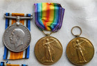 Lot Ww1 Pair Trio Victory Star War Rnas East Lancs Raf 18th Hussars Etc Medals