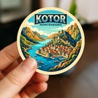 Kotor Montenegro Vintage Travel Sticker Diecut Waterproof Vinyl Laptop Decal