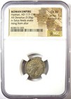 Hadrian Ar Denarius Silver Roman Coin 117-138 Ad - Ngc Choice Xf  - 5 5 Strike 