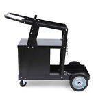 4 Drawers Cabinet Welding Welder Cart Plasma Cutter Tank Storage Mig Tig Arc