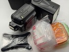 Nikon Sb-910 Speedlight Flash W  Case Diffuser Filters Stand Excellent