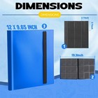 Trading Card Binder 9 Pocket 20 Page 360 Card Album Folder For Tcg Mtg Sports