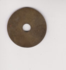 Association  the Official Disc  Halfpenny Rare Brass Token  Zz327