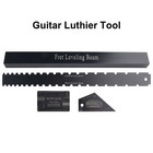 4 Pcs Luthier Tools Guitar Neck Straight Edge Fret Leveling Beam Ruler Kit Set