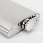 2-pack 10 Oz Flagon Liquor Pocket Hip Flask Stainless Steel Whiskey Screw Cap Us