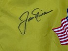 Jack Nicklaus Masters Champion Golf Pga Signed Autograph Ryder Cup Flag Pin Jsa