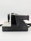 Vtg Original Polaroid Sx-70 Onestep White Rainbow Stripe Land Camera W strap