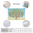 Family Tree Chart To Fill In - 6 Generation Genealogy Poster Blank Fillable A   