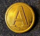 Civil War Period Confederate Artillery Script  a  Button Albert  Cs-103-a