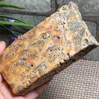 Mexican Crazy Lace Agate Slab Rough Polished Jasper Mineral Rock  296g Af145