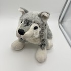 Ganz Webkinz Grey Wolf Plush Hm358 Gray Husky Stuffed Animal No Code Htf