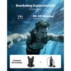 Uimoso Mini Scuba Tank 1 9l Portable Diving Equipment With Backpack For 30-35min