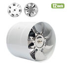 6 7 8 10  Booster Fan Inline Duct Vent Blower Exhaust Ducting Cooling Vent 110v