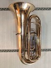 Yamaha Ybb-321 Tuba W case 4 Valve Bbb Brass Instrument Used