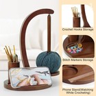 Crochet Yarn Holder With Phone Stand     Yarn Spinner   Storage For Knitting Diy 