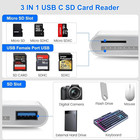 Sd Card Reader For Iphone  Ipad  Usb C Lightning Dual Port Sd Card Adapter  Memo