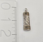 Vintage Wallace Golden Aegean Weave Sterling Silver Pendant 14 5g - 1971