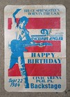 Bruce Springsteen Born In The Usa Happy Birthday Concert 1984 Backstage Pass 
