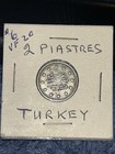 1910 Turkey Silver 2 Kurush  piastres  Ah 1327   Yr 2 Ottoman Mehmed V - Vf