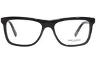Saint Laurent Sl481 001 Eyeglasses Frame Men s Black Full Rim Square Shape 55-mm