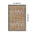 Area Rug 6 X 9 Ft Large Washable Rug Nonslip And Tearresistant Soft