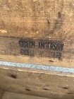 Vintage Anheuser-busch Budweiser Wooden Beer Brate Box St  Louis Mo 1876 1976
