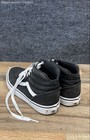Vans Sk8-hi Black White Canvas Suede High Top Sneakers Women s Size 7