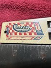 Vintage Advertising 1920   s Checkers Popcorn Confection Tin Litho Prize Whistle 