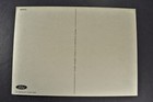 1966 Ford Zodiac Sedan Large Postcard British Saloon Excellent Original 66