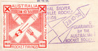 1936 Australian Rocket Society Experiment Postponed Mail Damaged By Water Cover