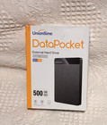 Unionsine Datapocket 500gb External Hard Drive Hd2510 Usb 3 0 Portable Hdd New