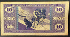 Mpc 10c Ten Cents Military Payment Certificate Series 681 Serial C02563605c