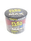 2x New Flex Tape Super Strong Waterproof Tape  4 x25  4 In X 25 Feet  Black qty