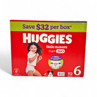 Huggies Little Movers Mickey Mouse Disposable Baby Diapers  size 6  - 112 Count