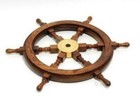 Nautical Ships Lovers Ship Wheel Brass Gift Vintage Nautical Antique 24 