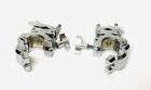 Pair Of Chrome 1 5    Rack Clamp Bracket Cymbal Arm Holder Mount